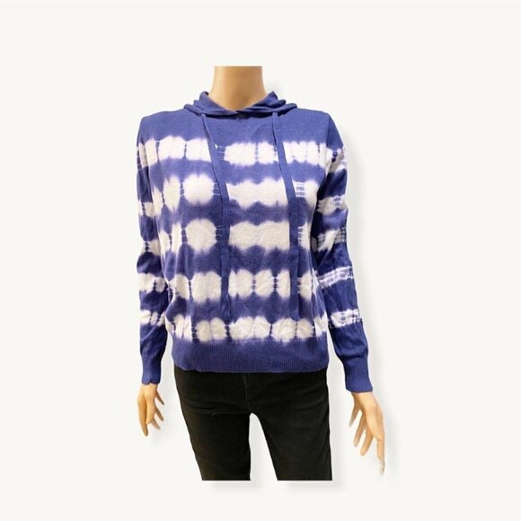 NWT Aqua Tie Dye Hoodie - Picture 1 of 5